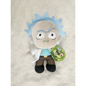 Rick and Morty Rick Sanchez Plush Toy 10" Jazwares 2025 New with Tags